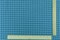 Navy Blue-Teal-Multi Plaid Cotton-Polyester Madras Woven Fabric By the Yard